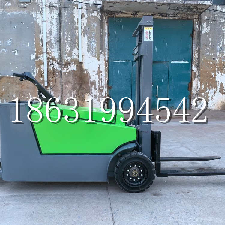 云安区小型电动叉车1吨2吨步行站驾式电瓶堆高充电装卸车液压升降车铲车